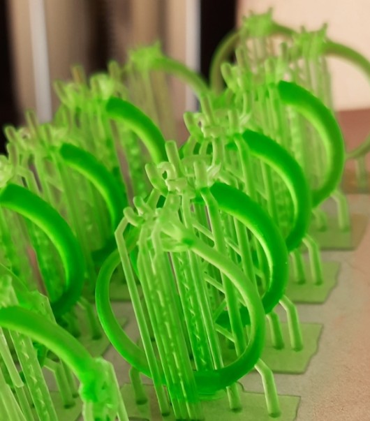 3D- Druck mit Polymer Flüssigkeit Resin 3D-Druck